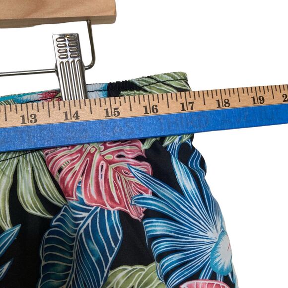 Tommy Bahama Naples Konkan Jungle Swim Trunk Floral Size Large Tropical Hibiscus - Picture 7 of 12